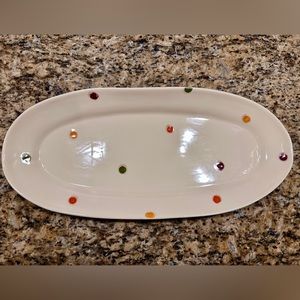 19’ Oval Serving Platter Pallini by Vietri (Italy)